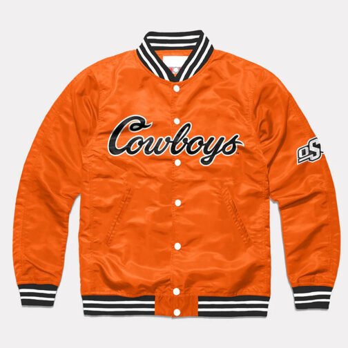 OSU Cowboys Script Orange Jacket