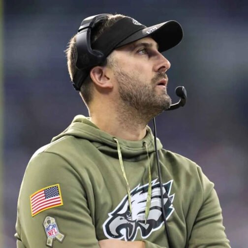 Nick Sirianni Philadelphia Eagles Olive Hoodie - Image 7