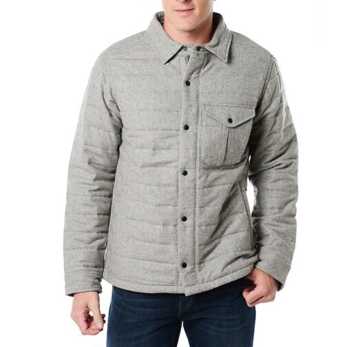 Arrow S04 Stephen Amell Gray Quilted Jacket