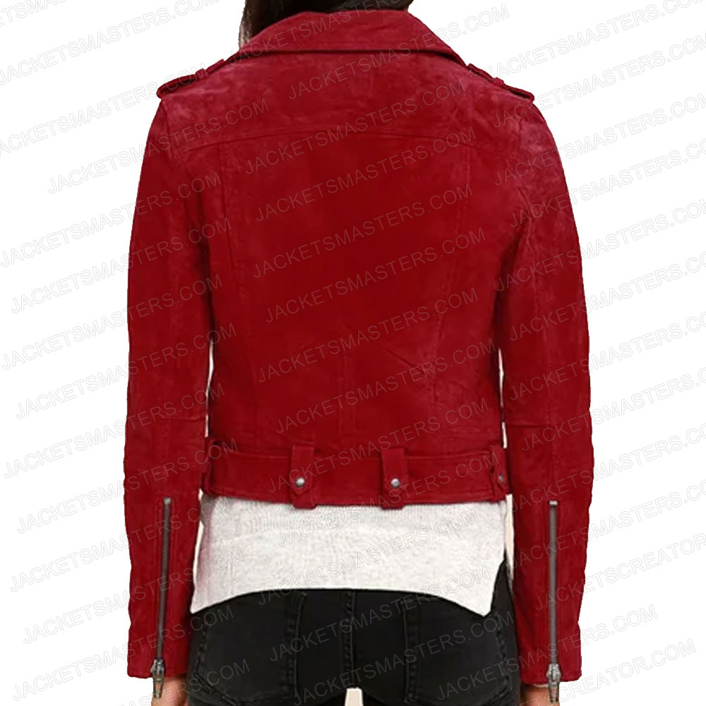 High School Musical Olivia Rodrigo Red Jacket - Image 3