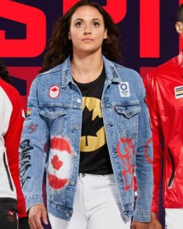 Denim Olympic 2021 Canada Team Jacket
