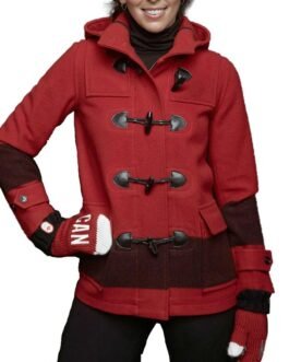 Red Hudson’s Bay Olympics Duffle Coat