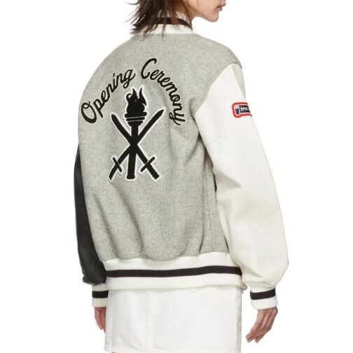 Opening Ceremony Jessica Alba Classic Varsity Jacket - Image 6