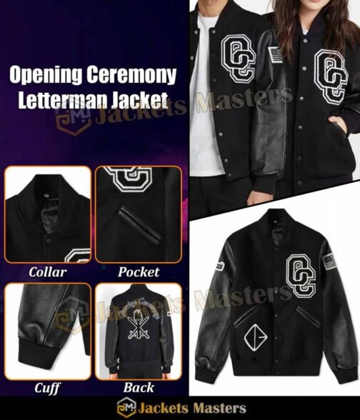 Opening Ceremony OC Letterman Jacket - Image 11