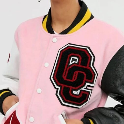 Opening Ceremony Pink Varsity Jacket - Image 7