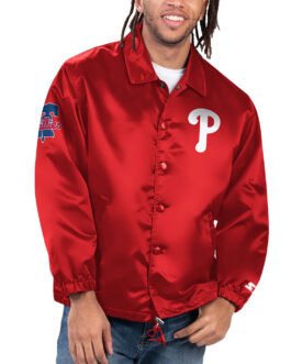 Philadelphia Phillies Option Route Coaches Jacket