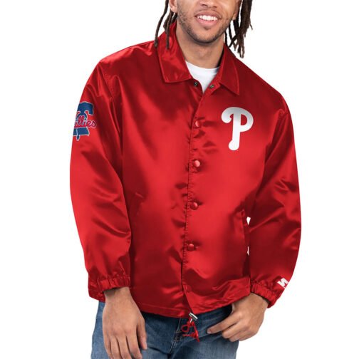 Philadelphia Phillies Option Route Coaches Jacket