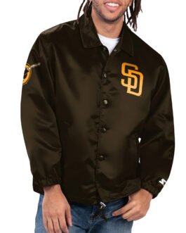 San Diego Padres Option Route Coaches Jacket