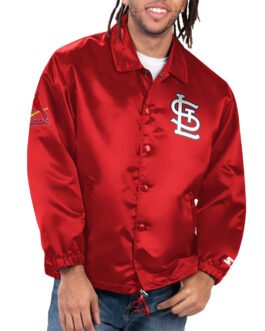 St. Louis Cardinals Option Route Coaches Jacket
