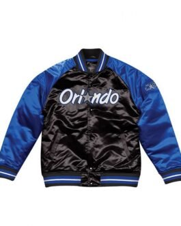 Varsity Orlando Magic Satin Jacket