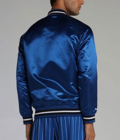 Orlando Magic Blue Lightweight Satin Jacket - Image 2