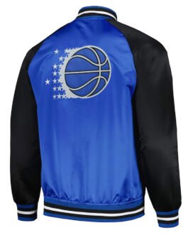 Orlando Magic Double Clutch Blue Satin Jacket
