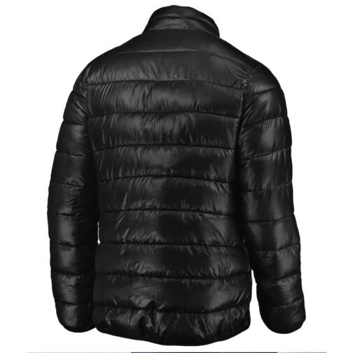 Orlando Magic Heater Puffer Black Jacket - Image 2