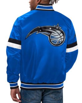 Orlando Magic Home Game Blue Satin Jacket