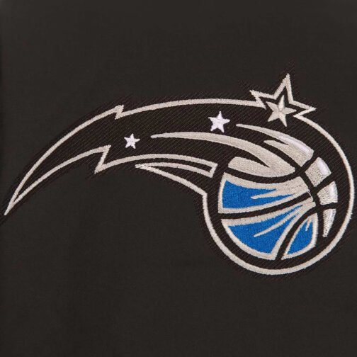 Orlando Magic Poly-Twill Black Jacket - Image 2