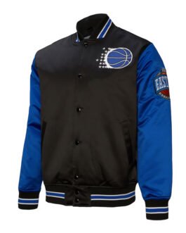Primetime Orlando Magic Black and Blue Jacket