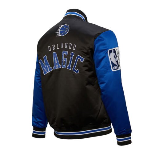 Primetime Orlando Magic Black and Blue Jacket - Image 2