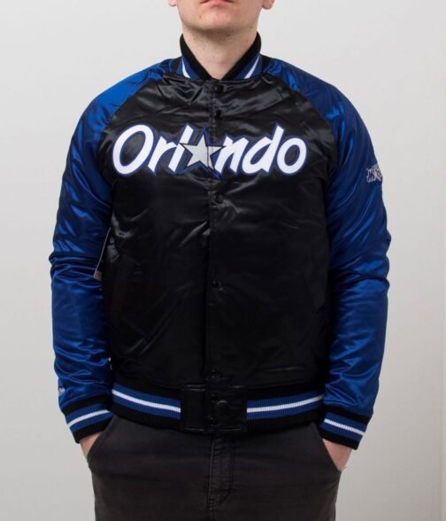 Varsity Orlando Magic Satin Jacket - Image 2