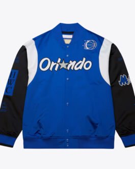 Orlando Magic Team Origins Royal Satin Jacket