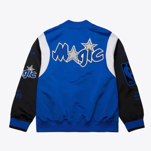 Orlando Magic Team Origins Royal Satin Jacket - Image 2