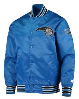 Orlando Magic The Diamond Classic Blue Bomber Jacket