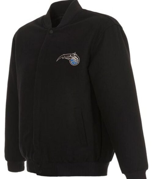 Varsity Orlando Magic Black Wool Jacket