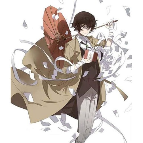 Osamu Dazai Bungo Stray Dogs Coat - Image 5