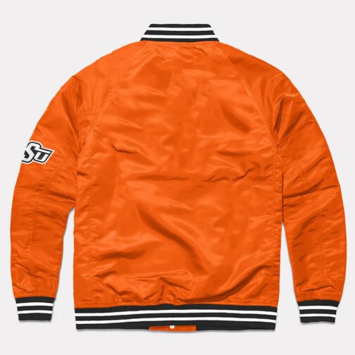 OSU Cowboys Script Orange Jacket - Image 2