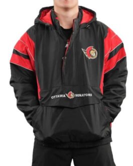 Ottawa Senators Black Pullover Jacket
