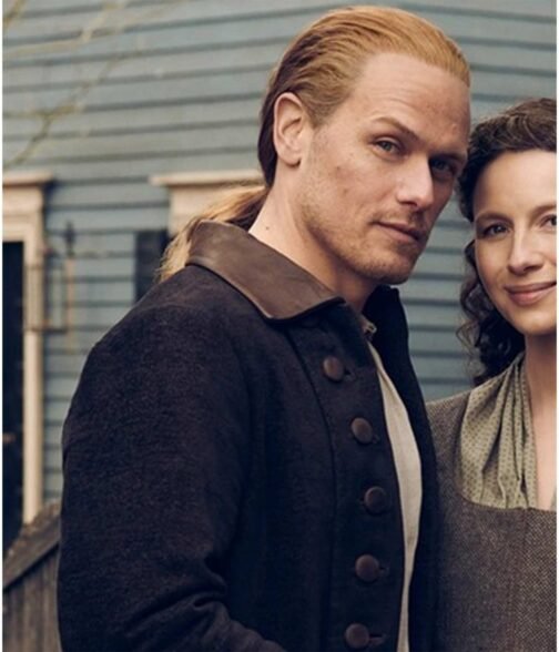 Outlander Season 6 Sam Heughan Wool Coat - Image 5