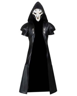 Reaper Overwatch Leather Coat with Vest