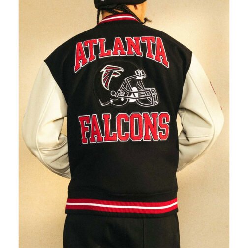 OVO Atlanta Falcons Varsity Jacket - Image 4