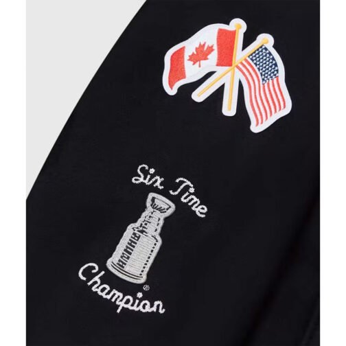OVO Boston Bruins Varsity Jacket - Image 5