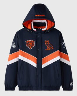 Chicago Bears OVO Sideline Puffer Jacket