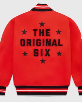 OVO Chicago Blackhawks Varsity Jacket
