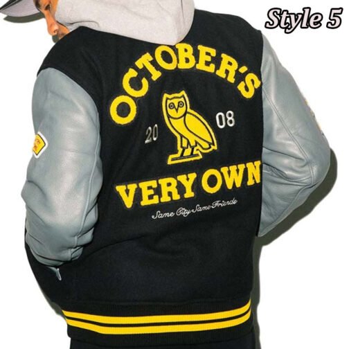OVO Same City Same Friends Varsity Jacket - Image 17