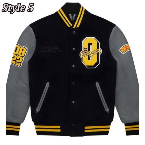 OVO Same City Same Friends Varsity Jacket - Image 5