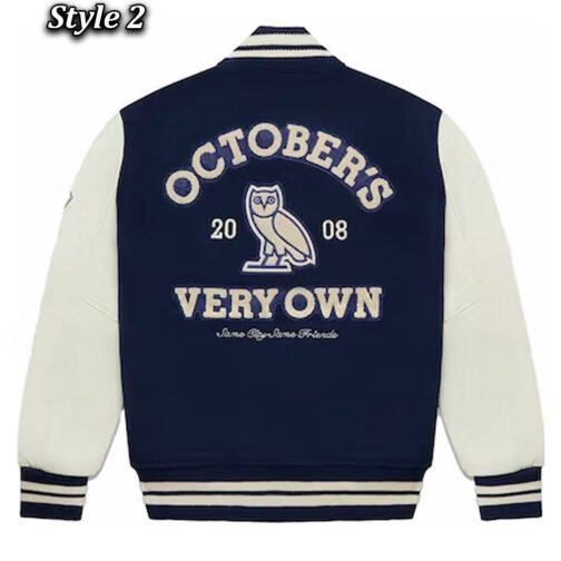 OVO Same City Same Friends Varsity Jacket - Image 7