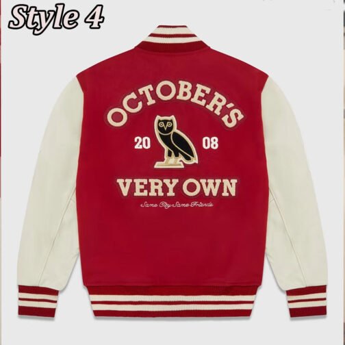 OVO Same City Same Friends Varsity Jacket - Image 9