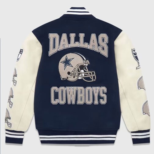 OVO Dallas Cowboys Varsity Jacket - Image 2