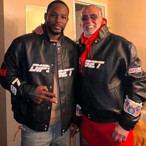 OVO Dipset Diplomats Leather Jacket - Image 4