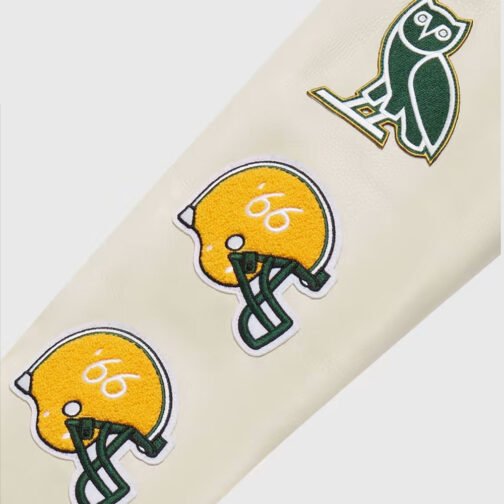 OVO Green Bay Packers Varsity Jacket - Image 5