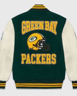 OVO Green Bay Packers Varsity Jacket