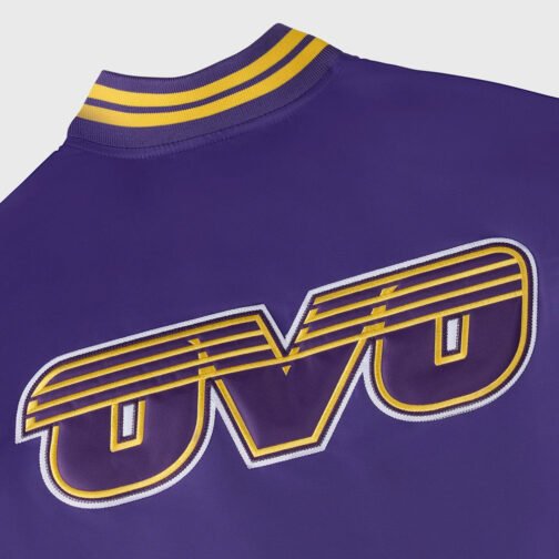 OVO LA Lakers Purple Jacket - Image 8