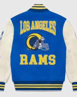 OVO Los Angeles Rams Varsity Jacket