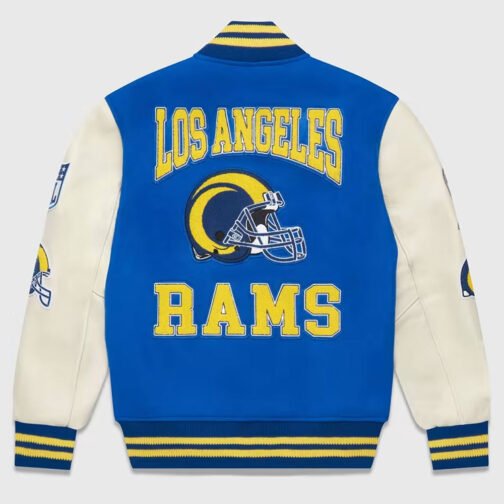 OVO Los Angeles Rams Varsity Jacket - Image 2