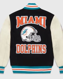 OVO Miami Dolphins Varsity Jacket
