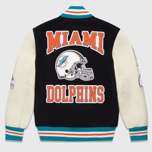 OVO Miami Dolphins Varsity Jacket - Image 2