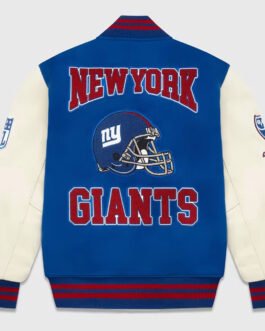 OVO New York Giants Varsity Jacket