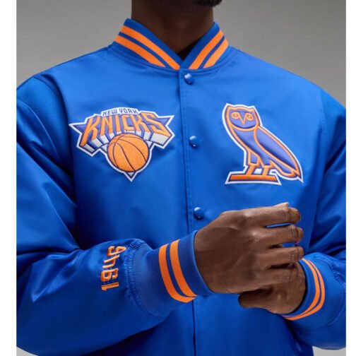 OVO NY Knicks Blue Jacket - Image 9
